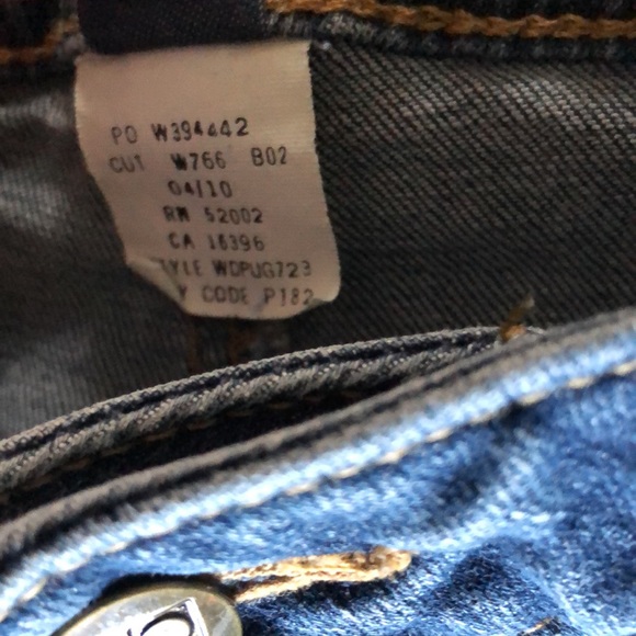 Women’s size 8P Liz Claiborne jackie blue jeans - Picture 3 of 13